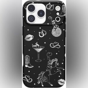 Velvet Caviar Disco Cowgirl iPhone Case